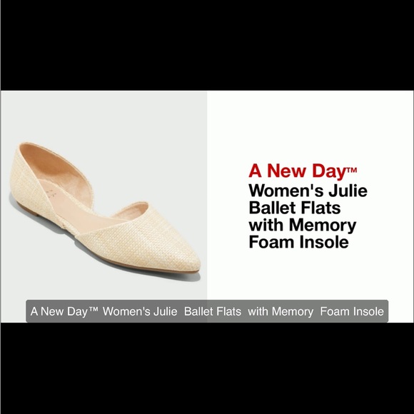 JULIE BALLET FLATS size 8 - Picture 6 of 11